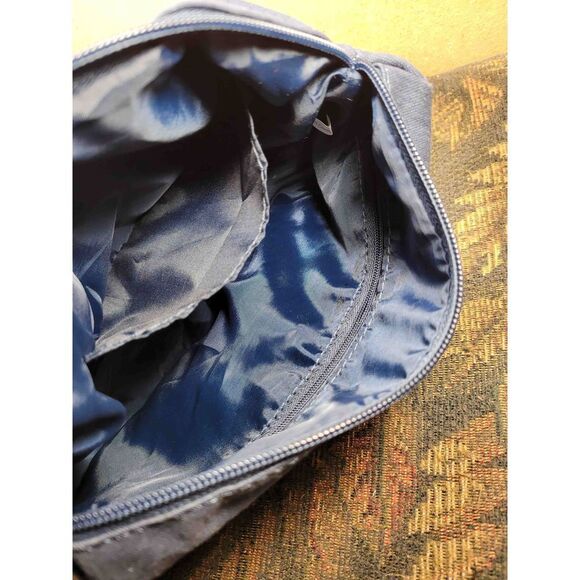 Blue Canvas Make-up Bag - Picture 5 of 5